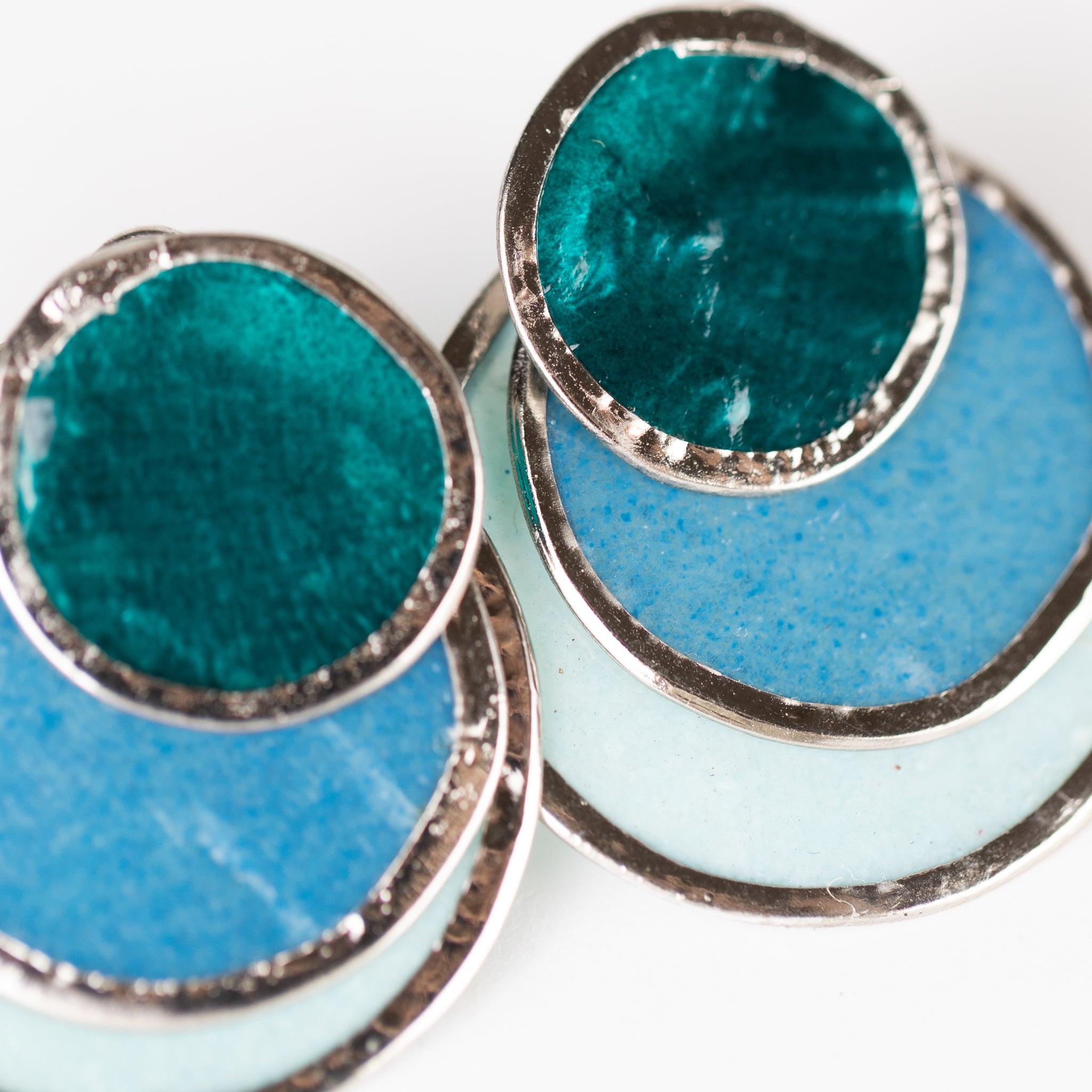 Triple Convertible Capiz Earrings - Ten Thousand Villages