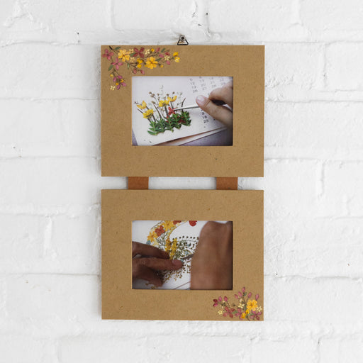 Tala Dried Flowers Double Hanging Frame - 3.5 x 5