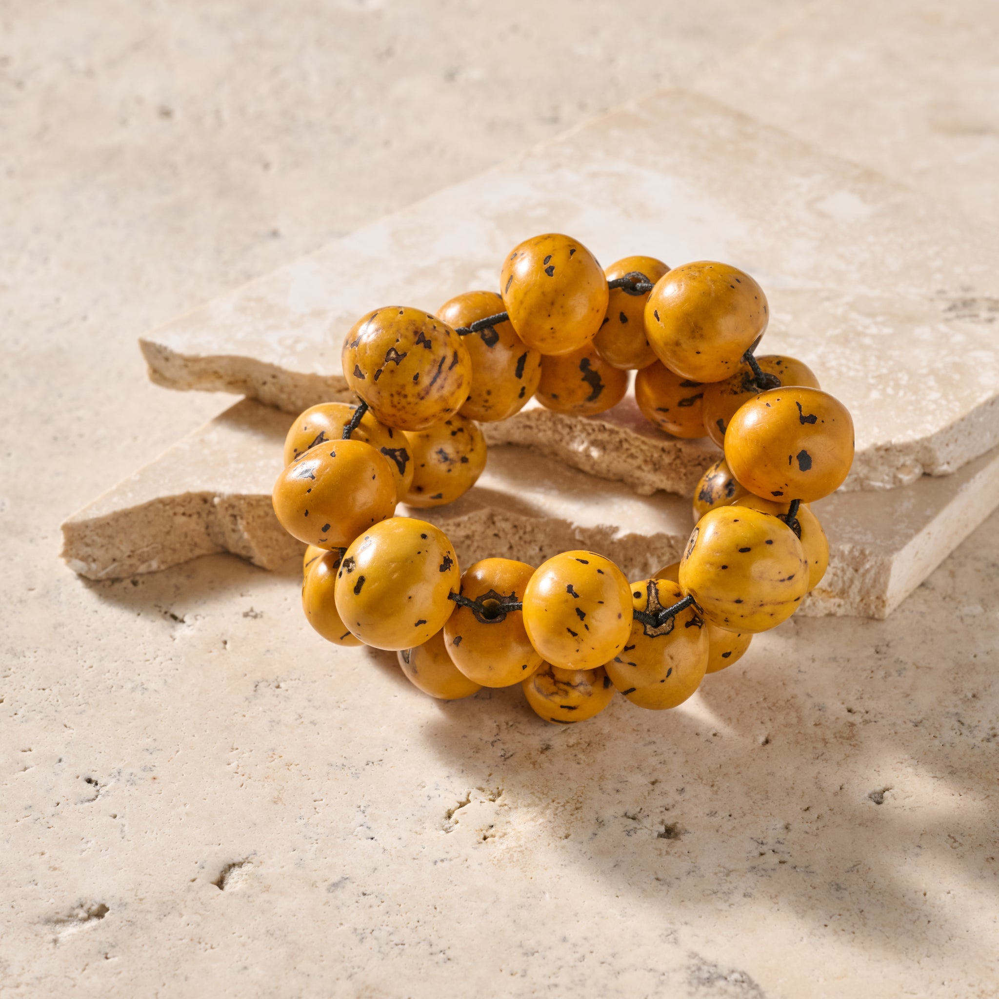 Lucia Tagua Large Beaded Bracelet - Ten Thousand Villages