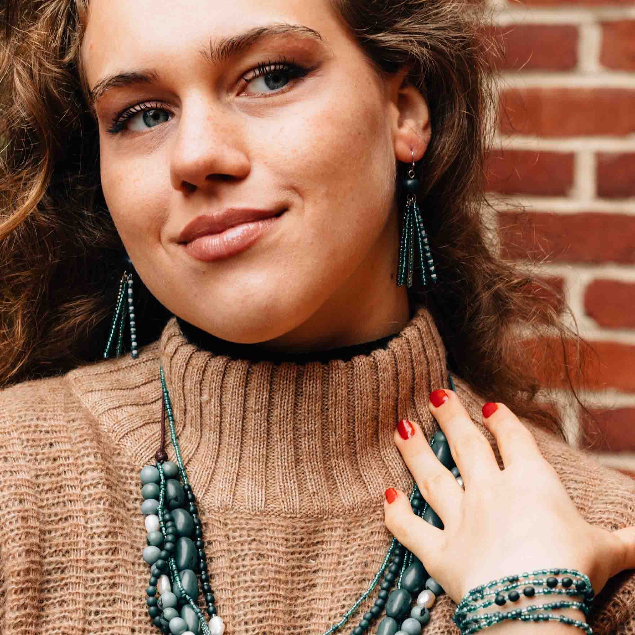 Alba Drop Earrings - Default Title (8410920)