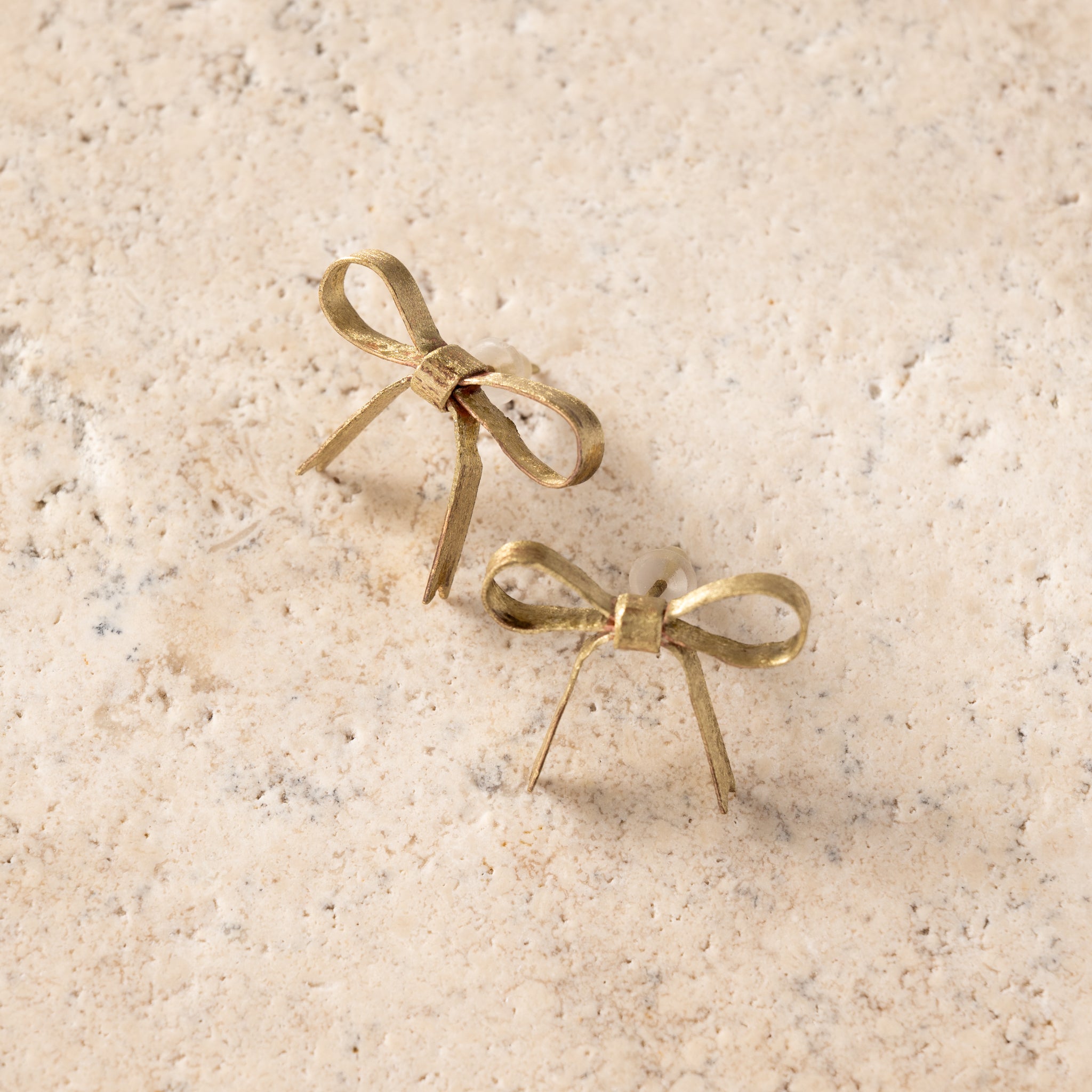 Dorada Bronze Bow Earrings