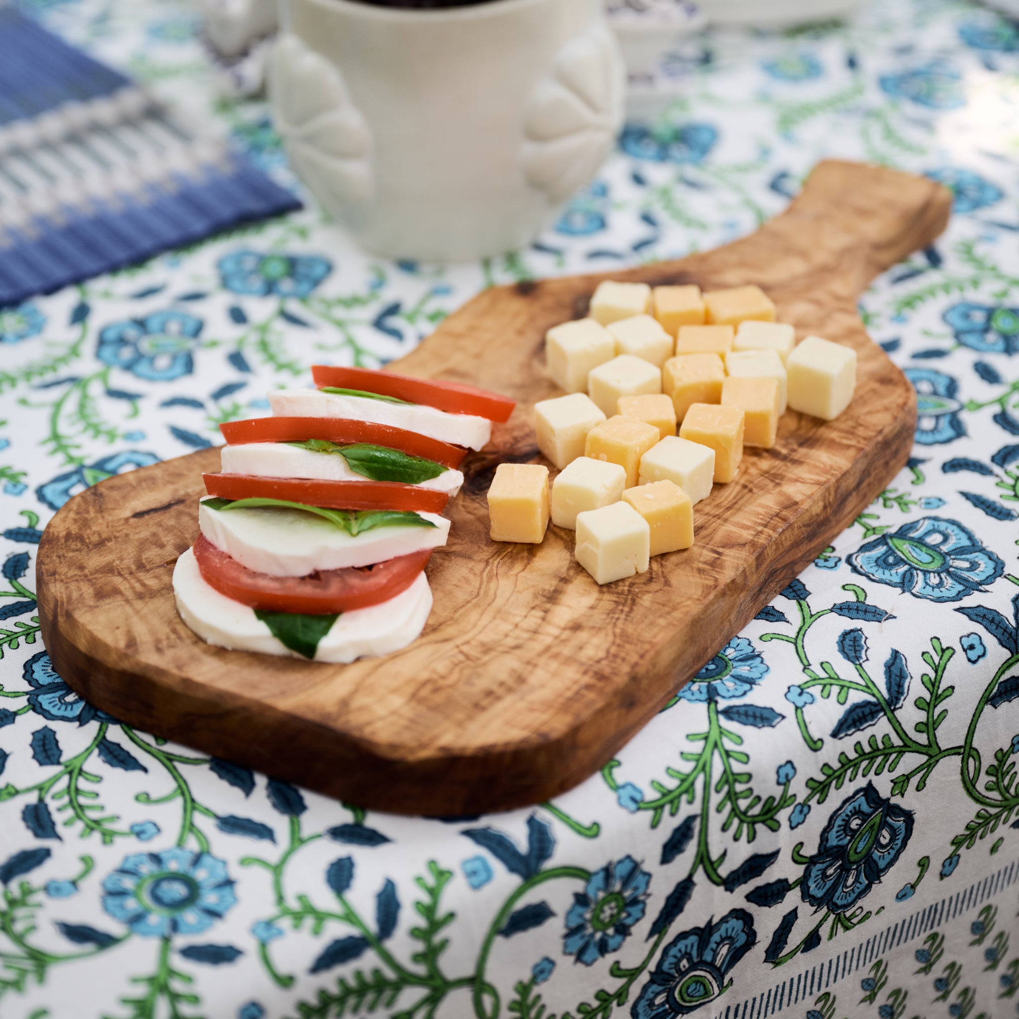 Elia Olive Wood Charcuterie Board