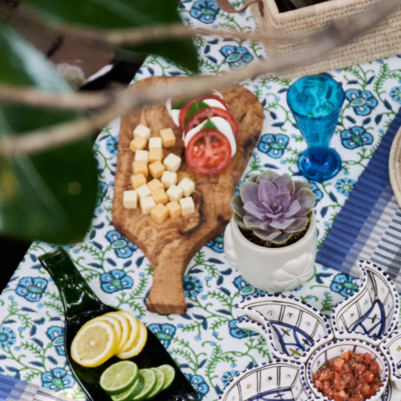 Elia Olive Wood Charcuterie Board