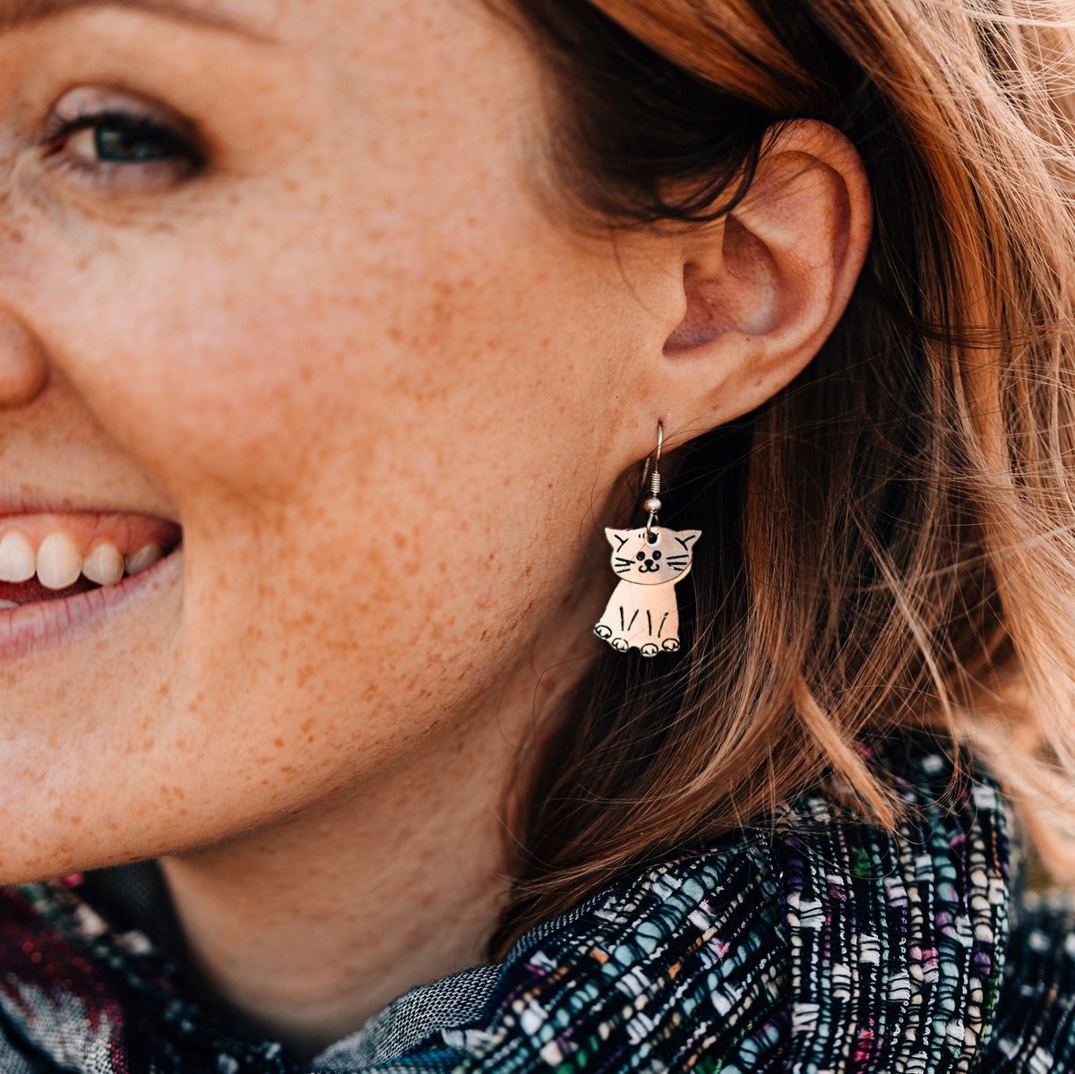 Kitty Earrings - Ten Thousand Villages