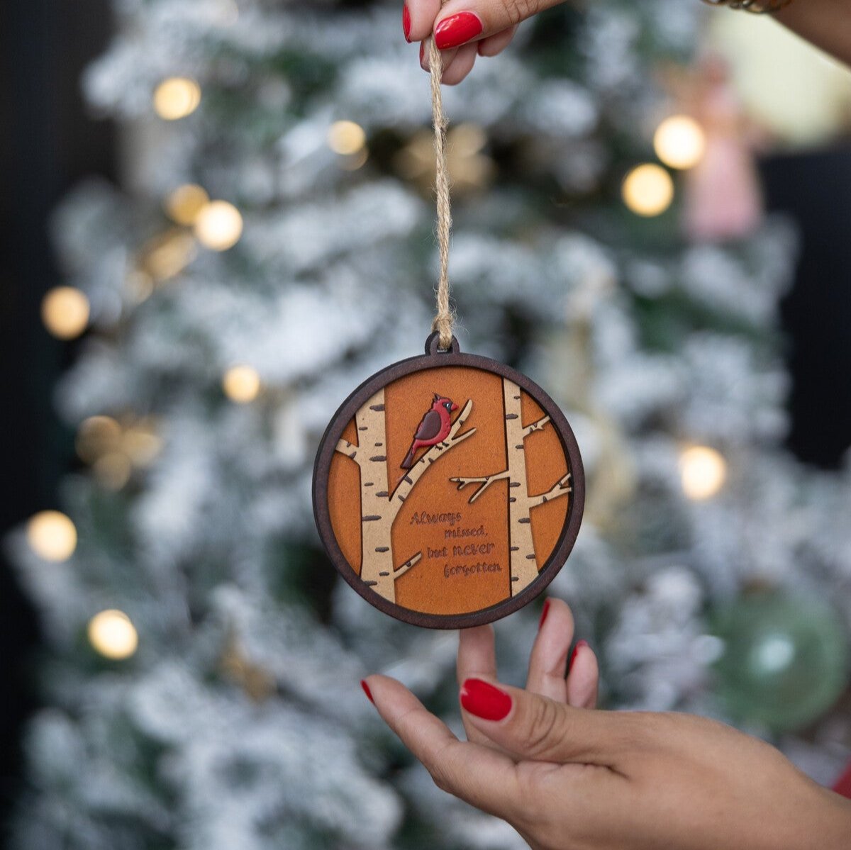 Here With Us Cardinal Ornament - Ten Thousand Villages