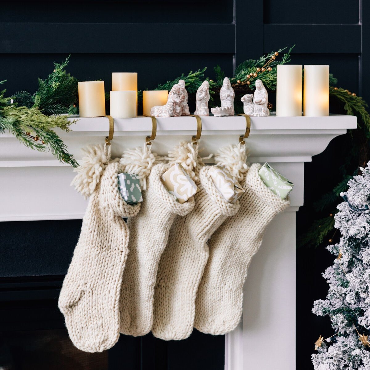 Chunky Knit Christmas Stocking - Ten Thousand Villages