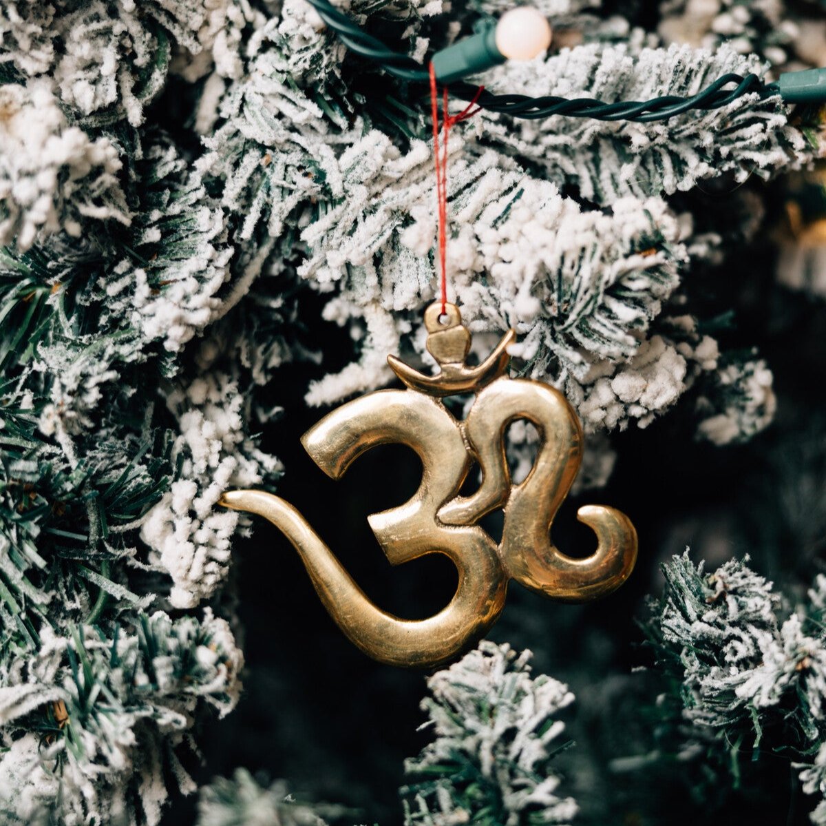 Om Brass Ornament - Ten Thousand Villages