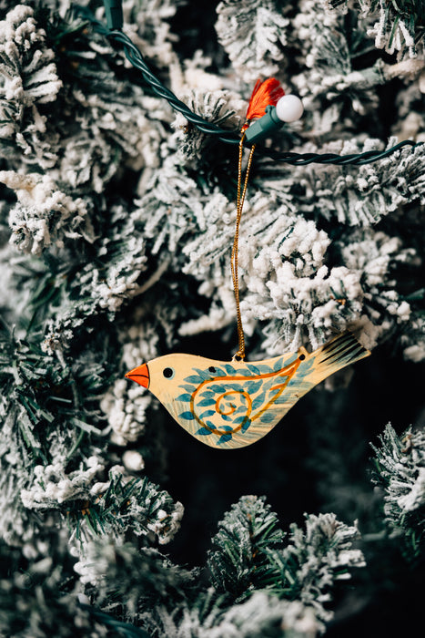 Wood Song Bird Ornament 2