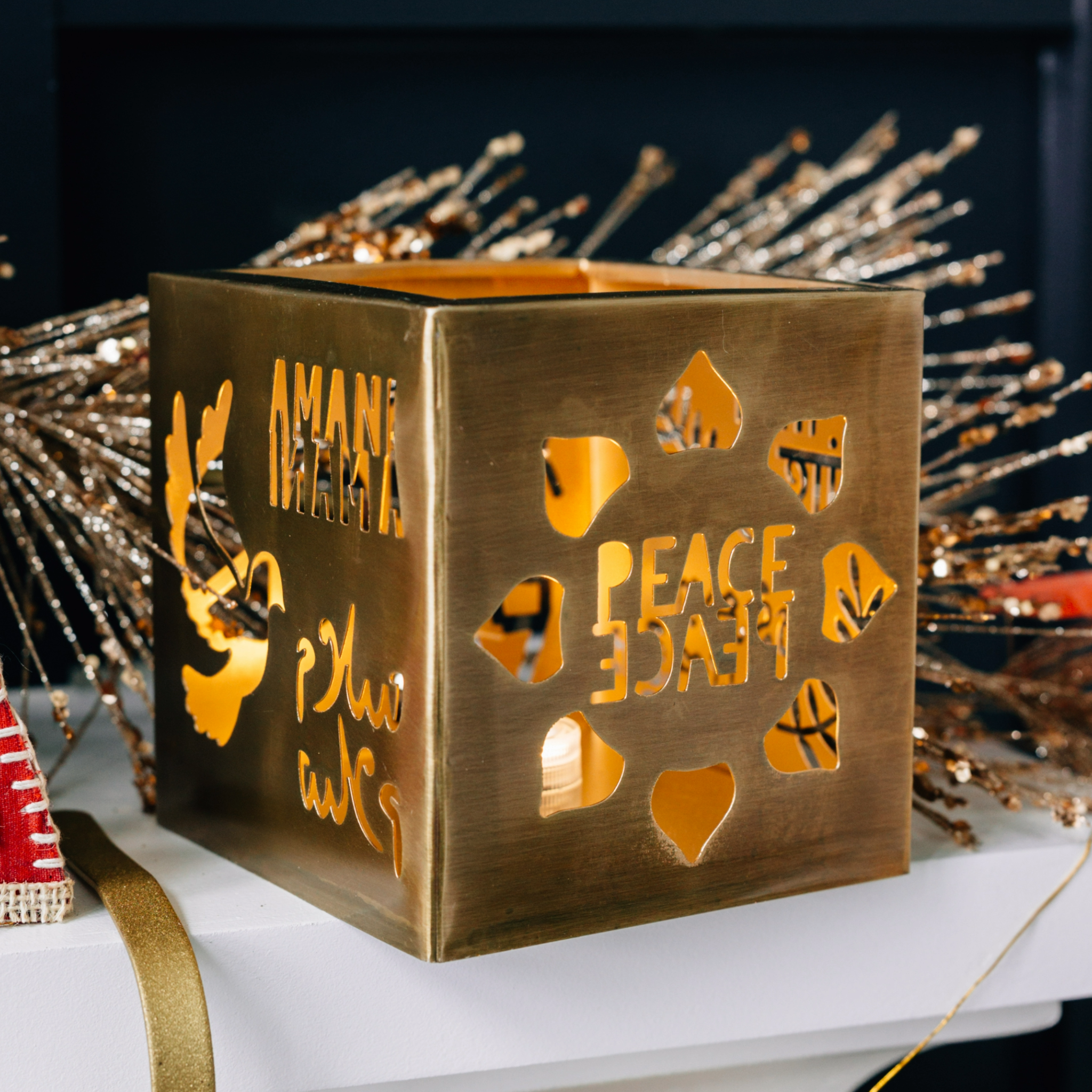 Paz World Peace Candleholder - Ten Thousand Villages