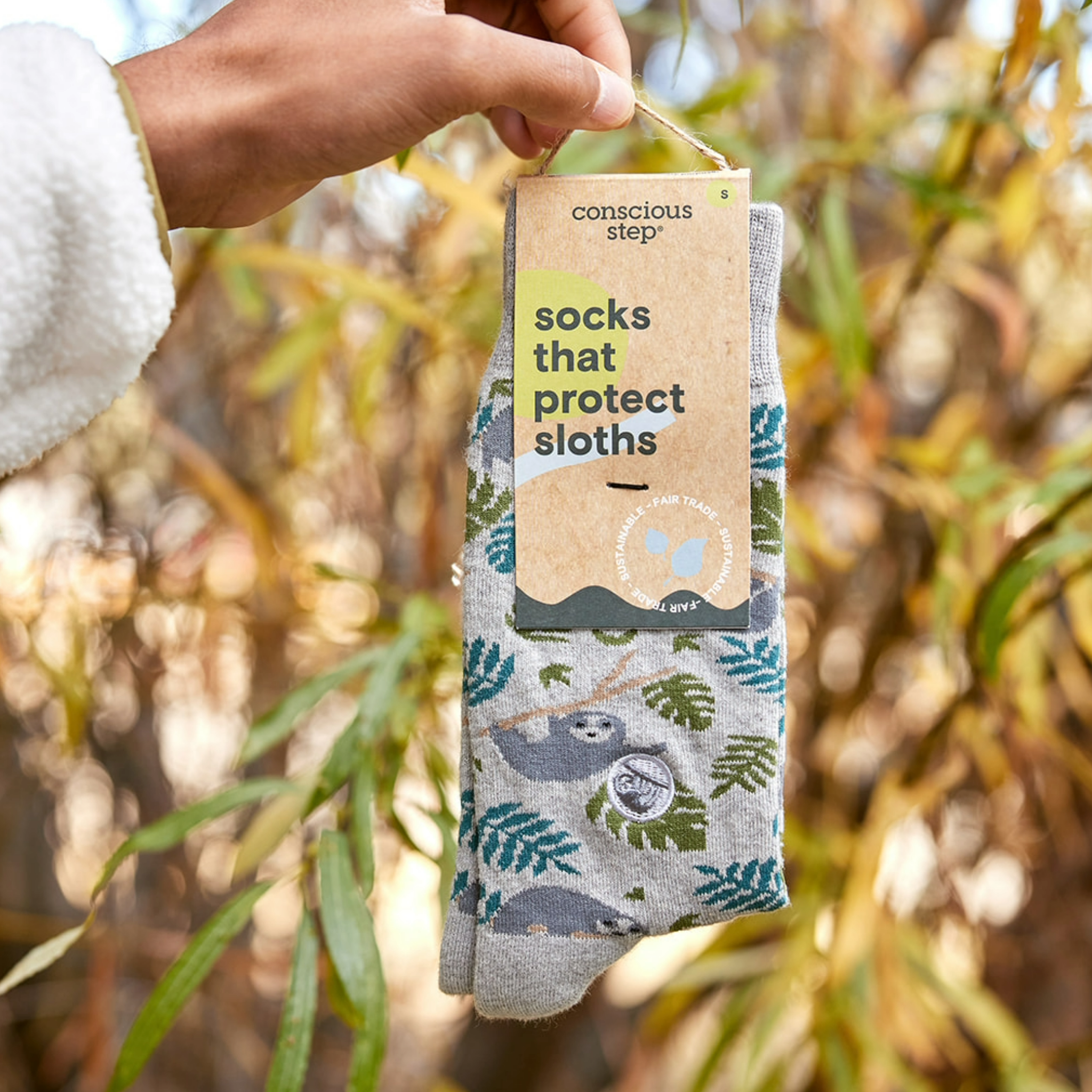 Socks that Protect Sloths - Ten Thousand Villages