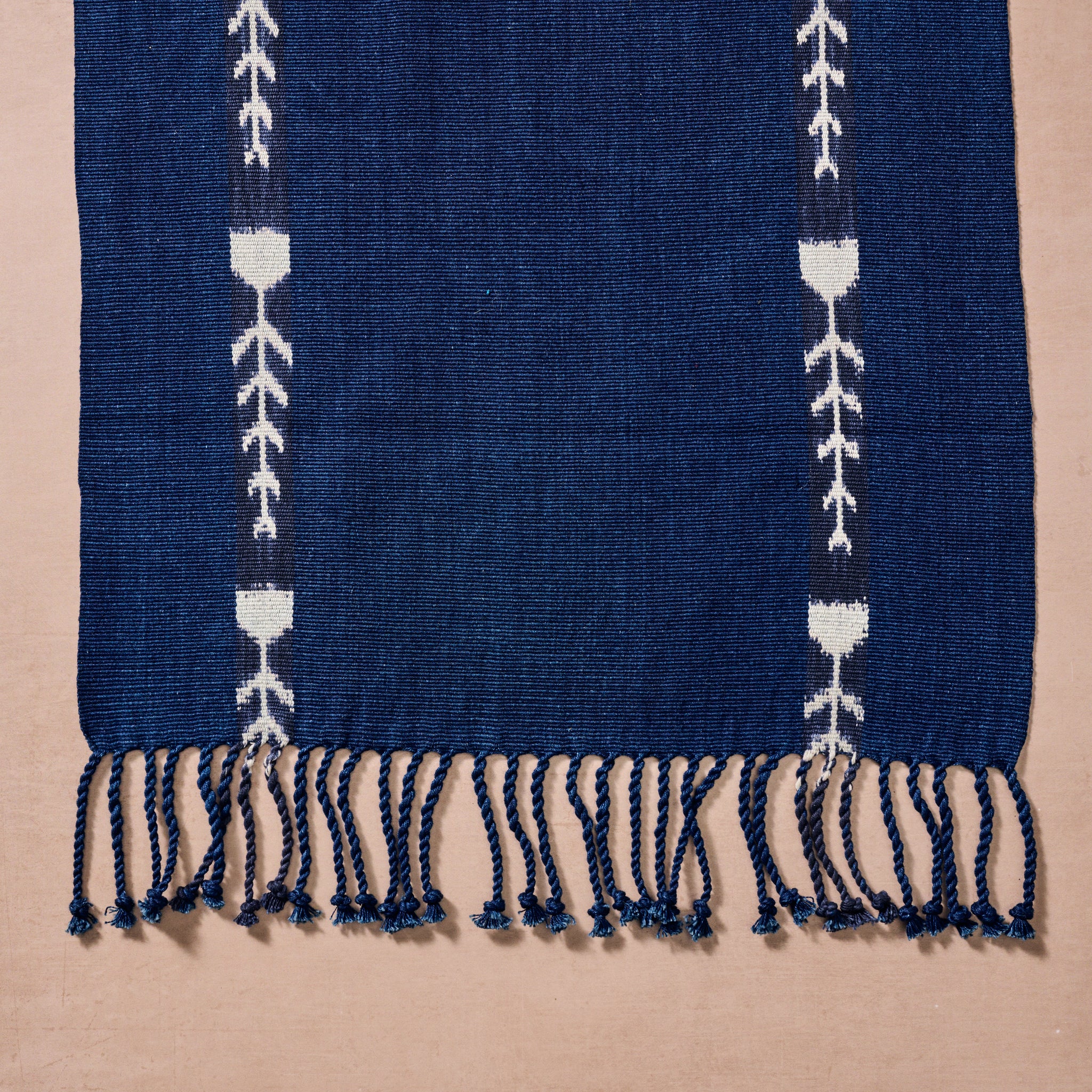 Nadee Tassle Cotton Tablerunner