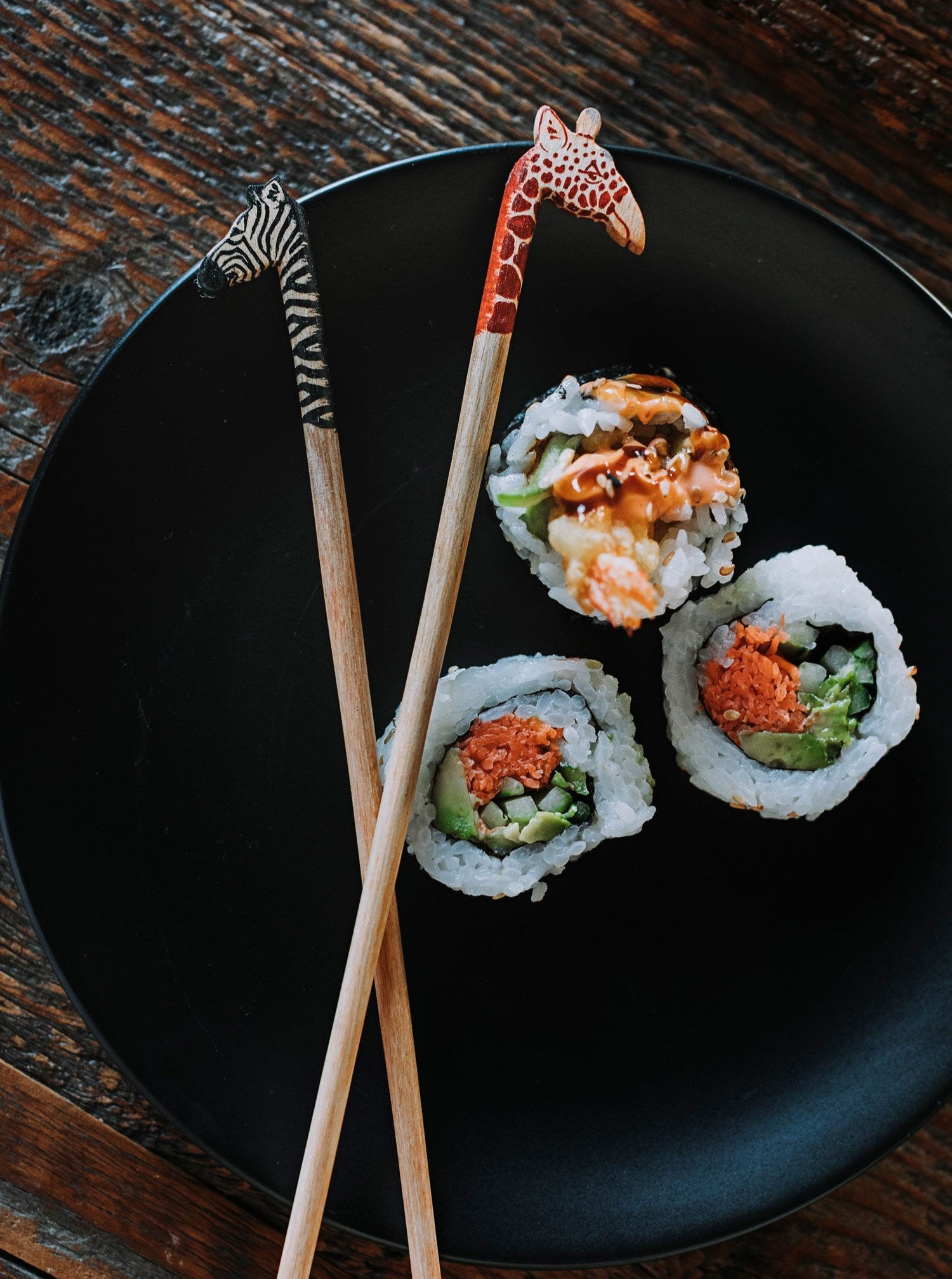 Giraffe Chopstick Pair - Ten Thousand Villages