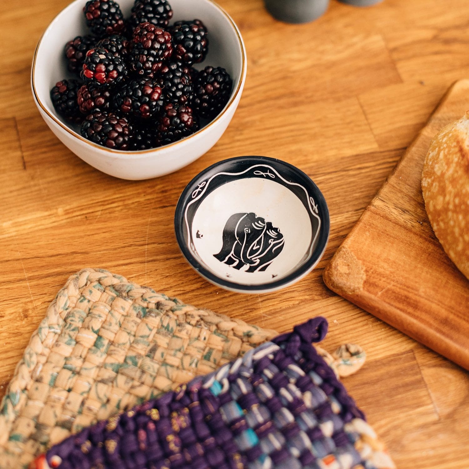 Elephant Kisii Ring Dish - Ten Thousand Villages