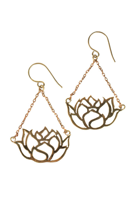 Graceful Lotus Earrings 1