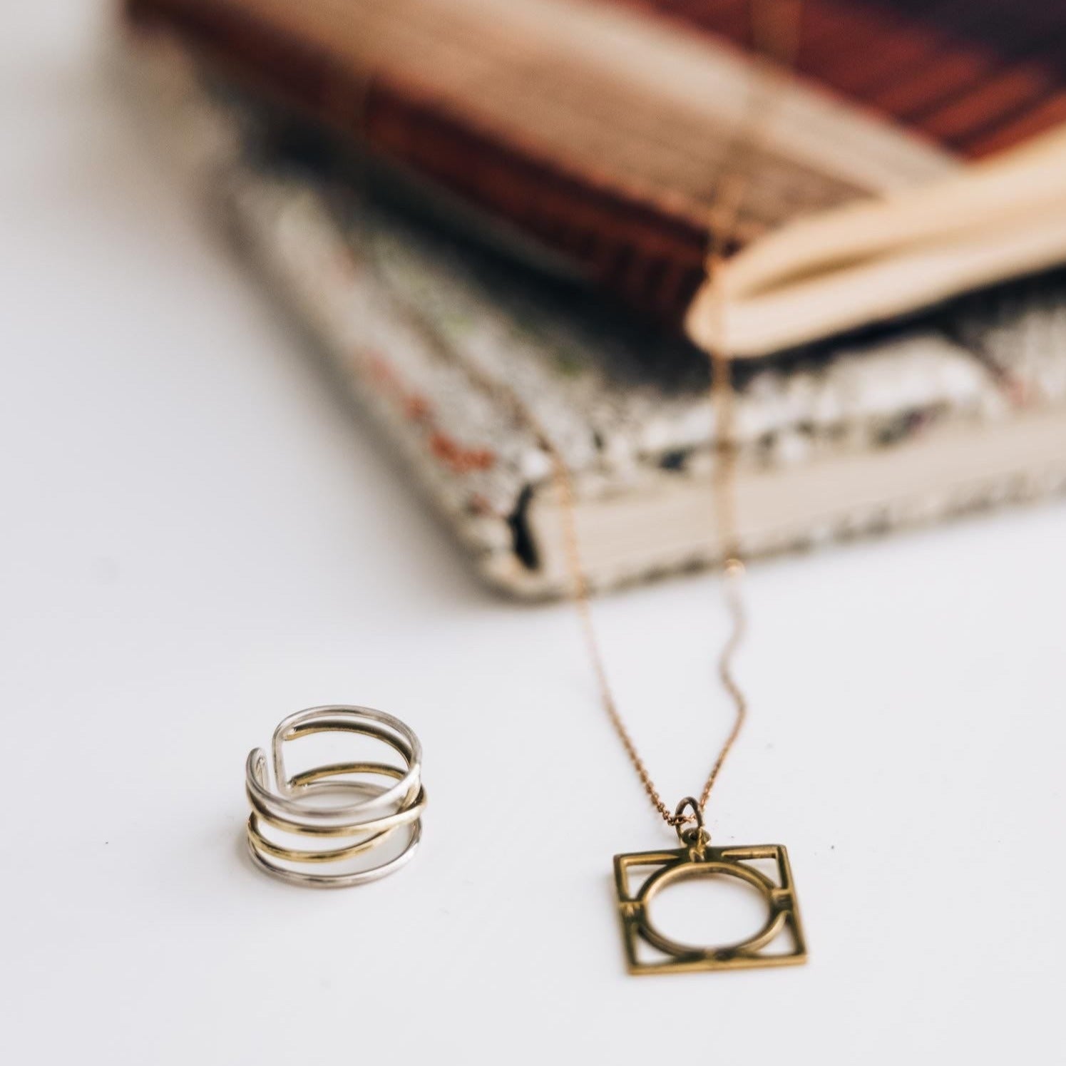 Crossed Paths Ring - Ten Thousand Villages