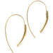 Golden Hook Earrings thumbnail 1