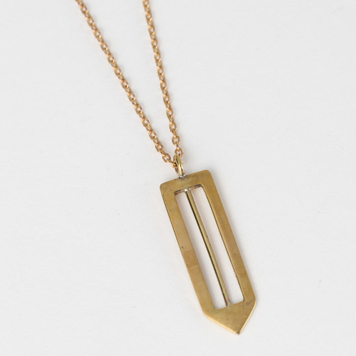 Pointed Path Necklace 2