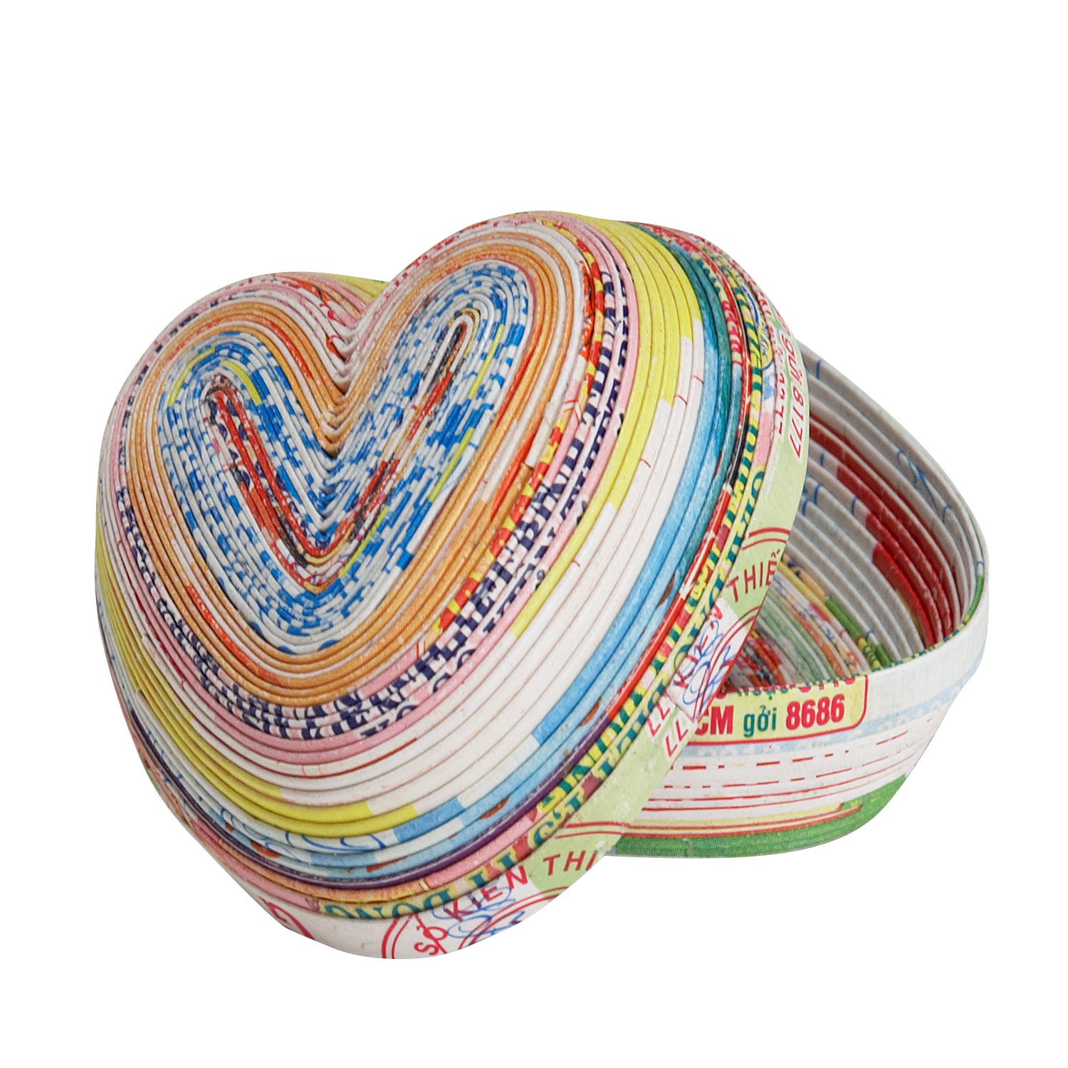 Paper Heart Box - Ten Thousand Villages