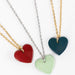 Blue Heart Necklace thumbnail 3