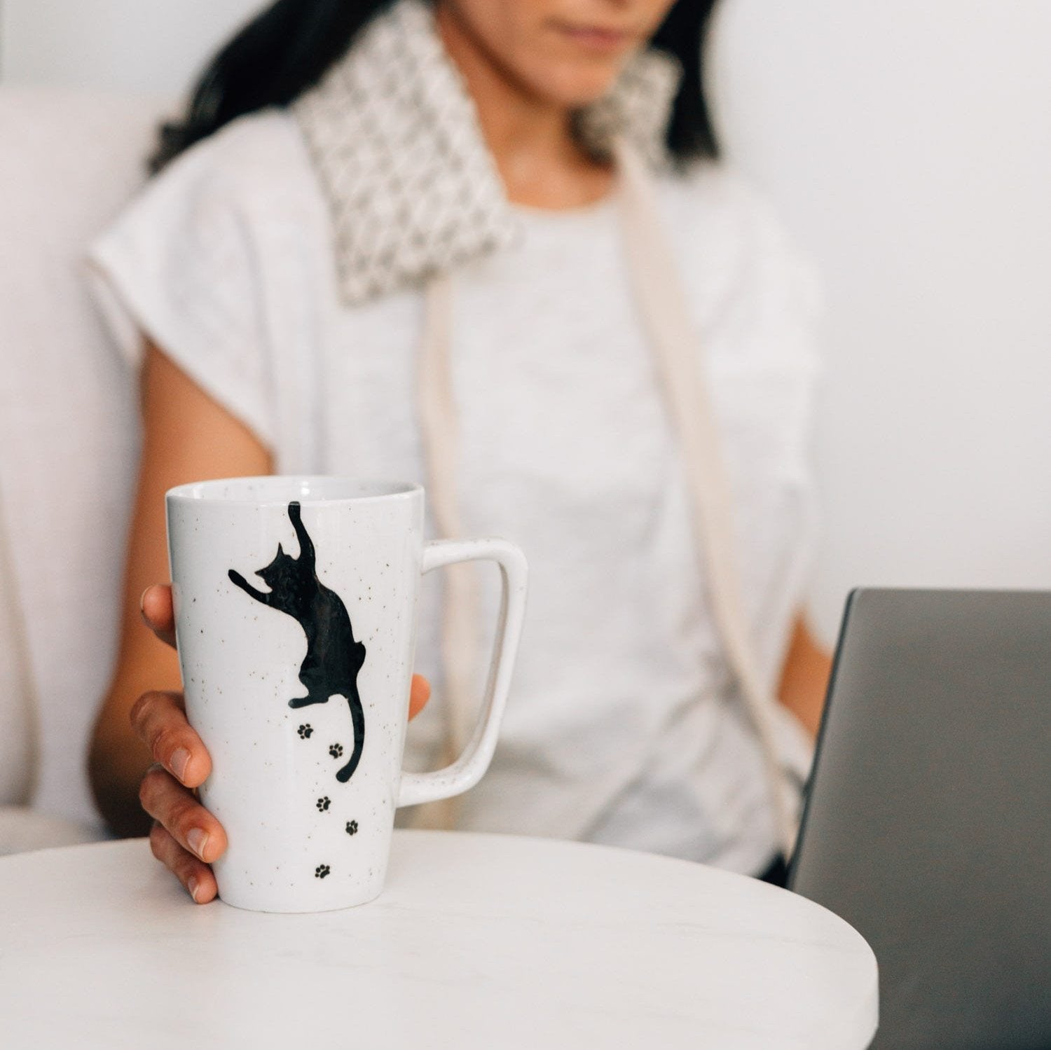 Kitty Prints Mug - Ten Thousand Villages