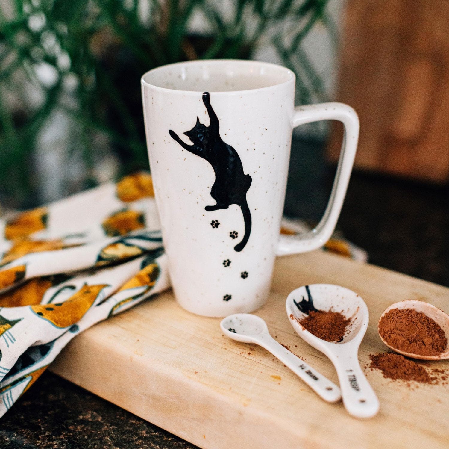 Kitty Prints Mug - Ten Thousand Villages