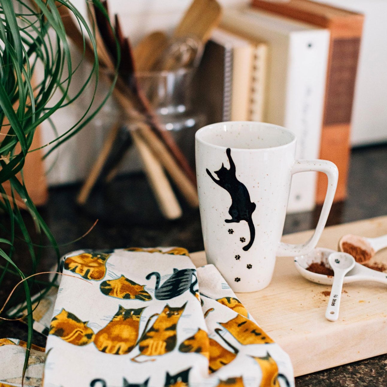 Kitty Prints Mug - Ten Thousand Villages