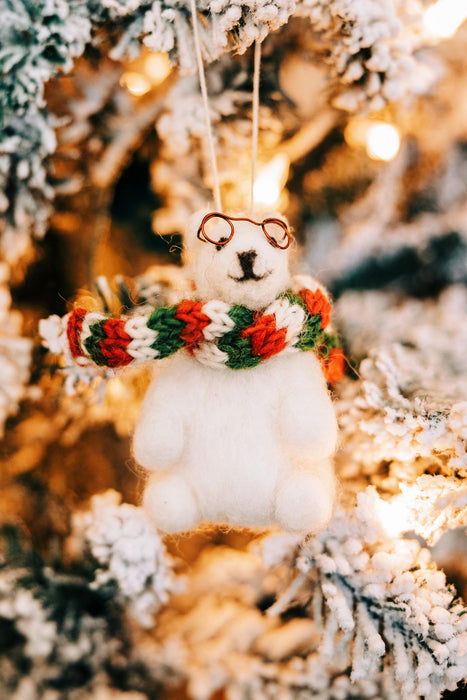 Polar Bear Ornament 2