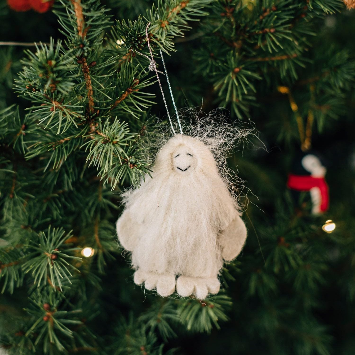 Snow Yeti Ornament - Ten Thousand Villages