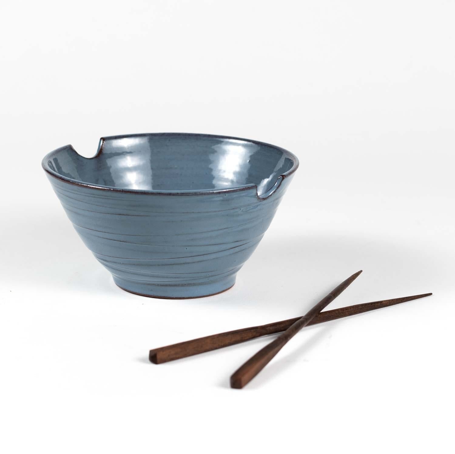 Chopsticks & Blue Bowl Set - Ten Thousand Villages