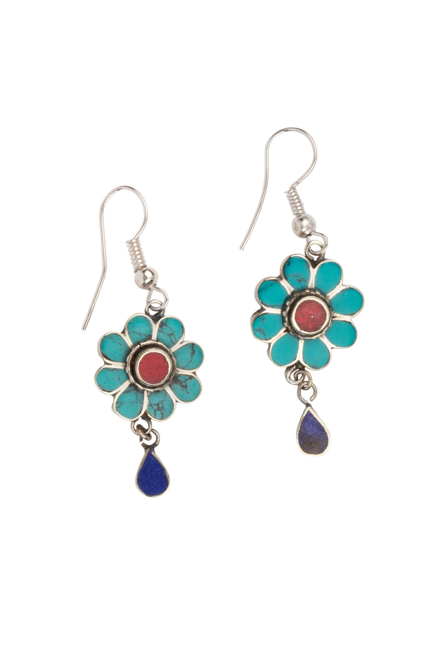 Flower and Rain Earrings - Ten Thousand Villages