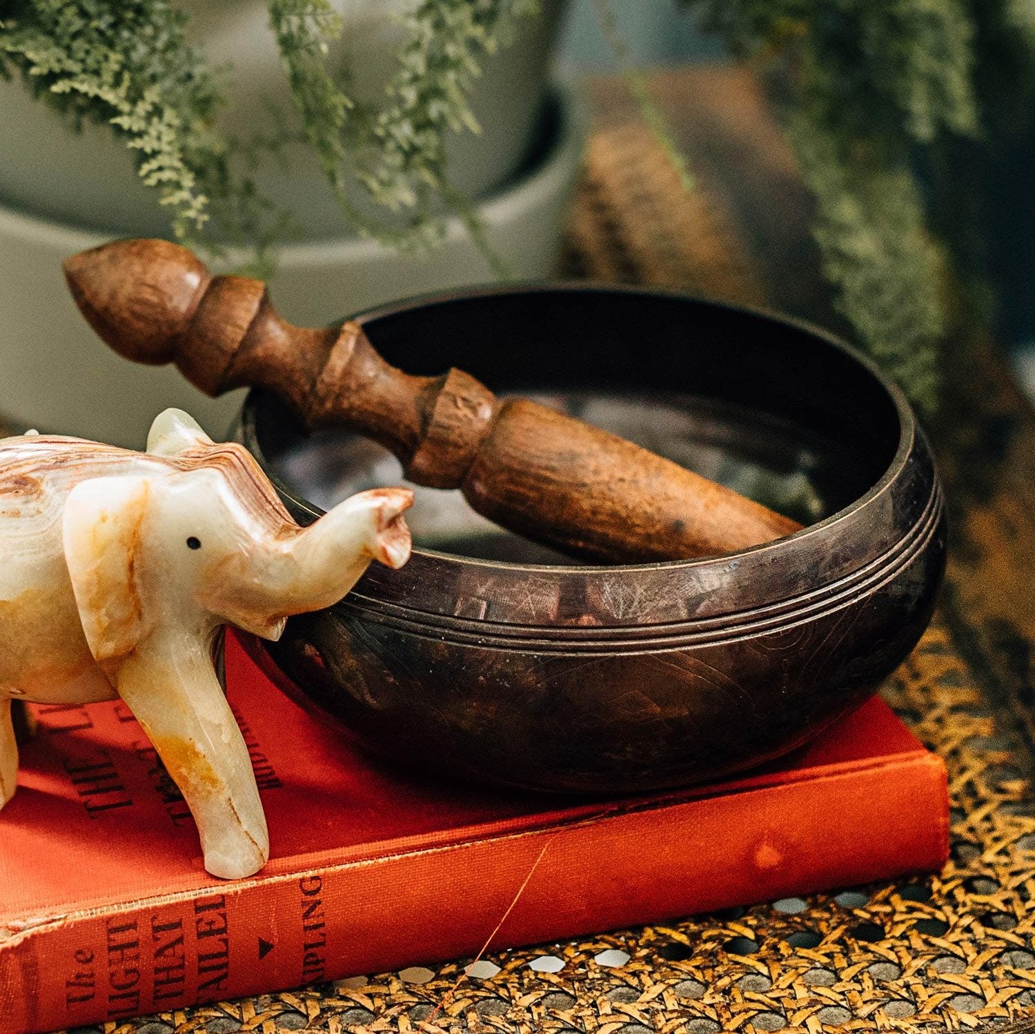 Ashtamangal Singing Bowl - Ten Thousand Villages