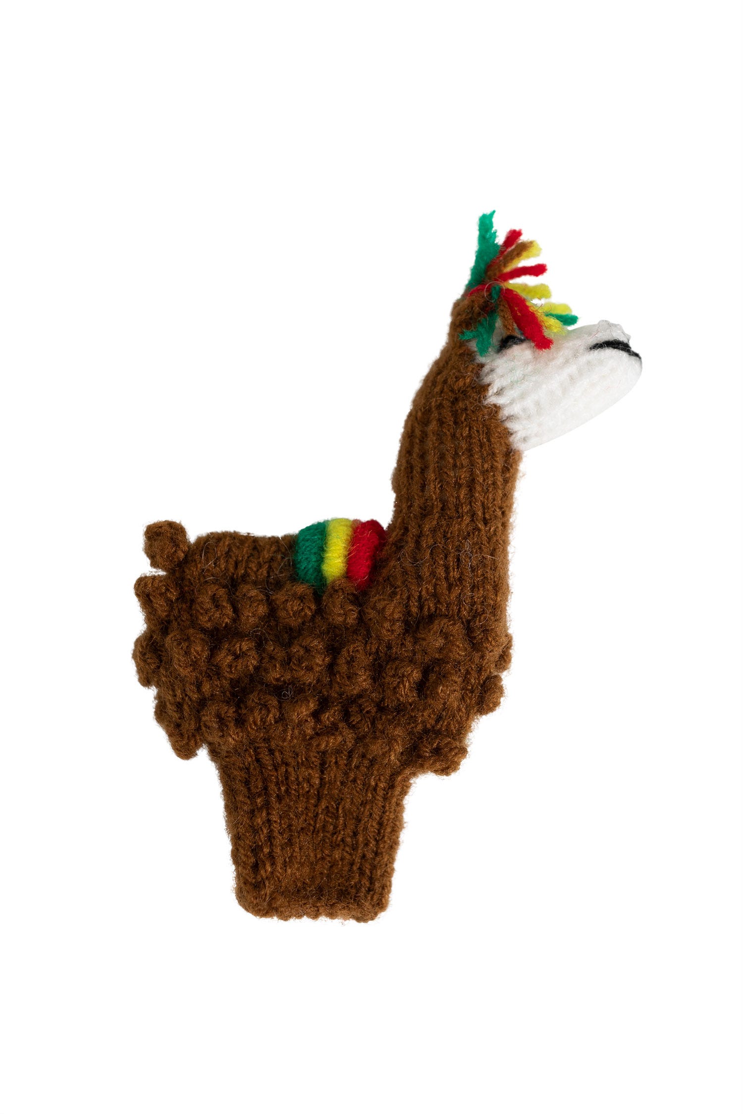 Llama Finger Puppet - Ten Thousand Villages