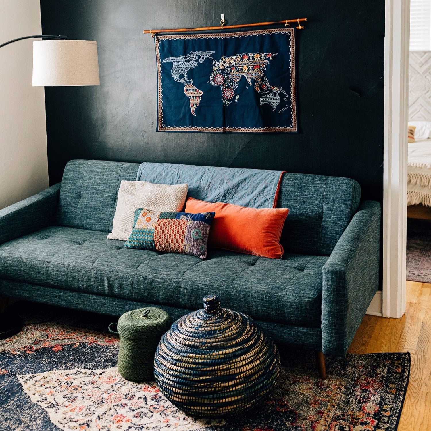 Sari Motif Cushion - Ten Thousand Villages