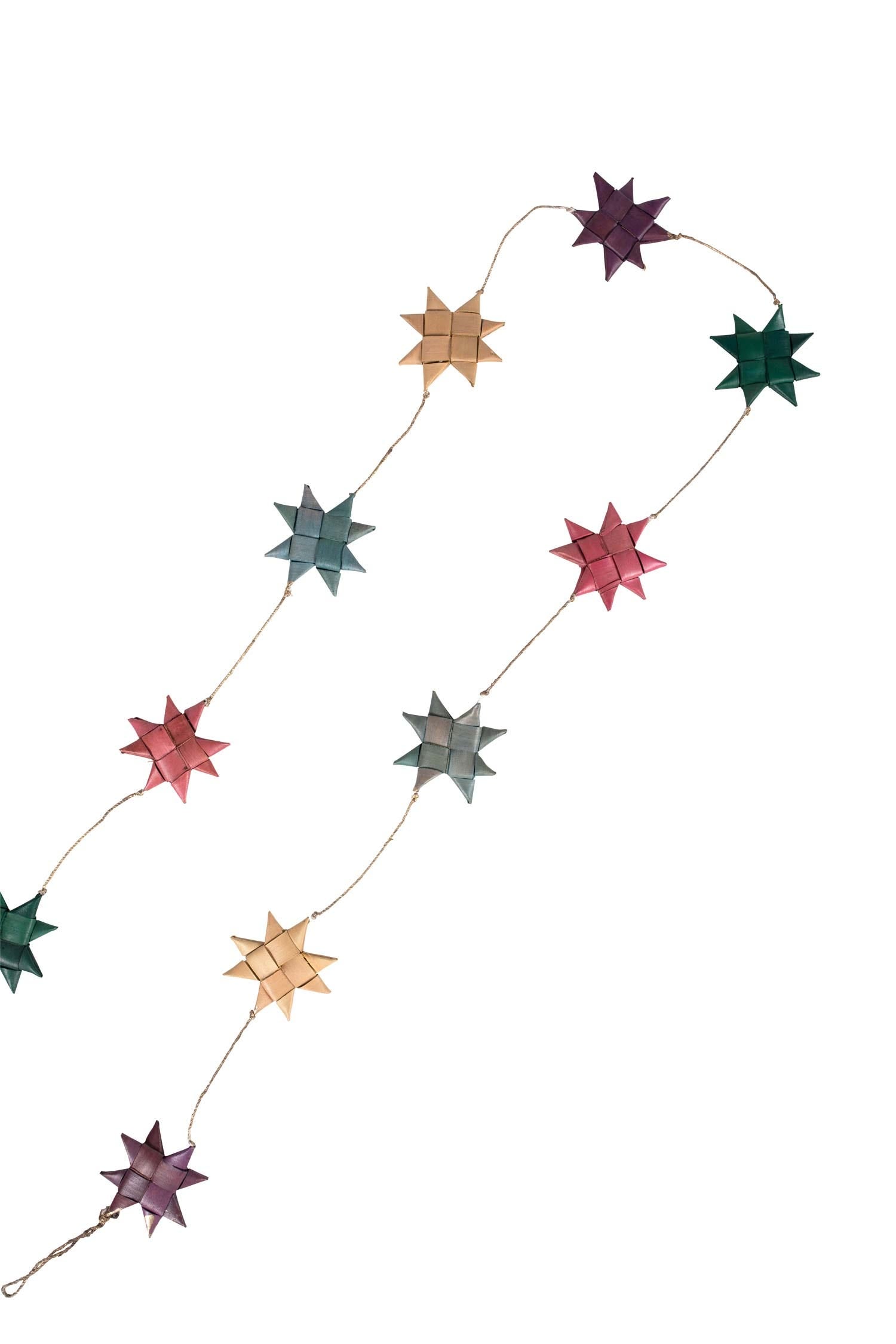 Multicolor Star Garland - Ten Thousand Villages