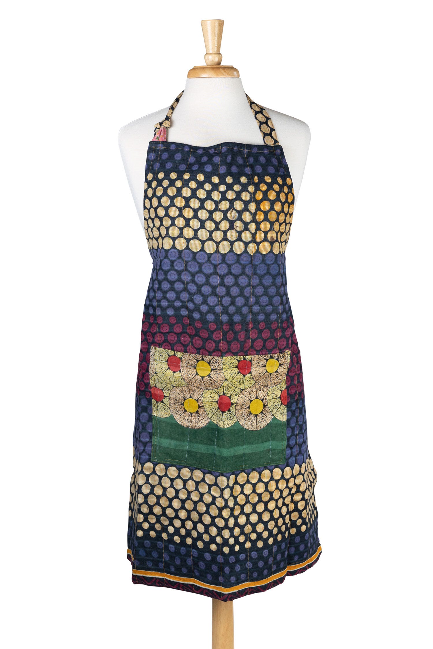Reversible Sari Apron - Ten Thousand Villages