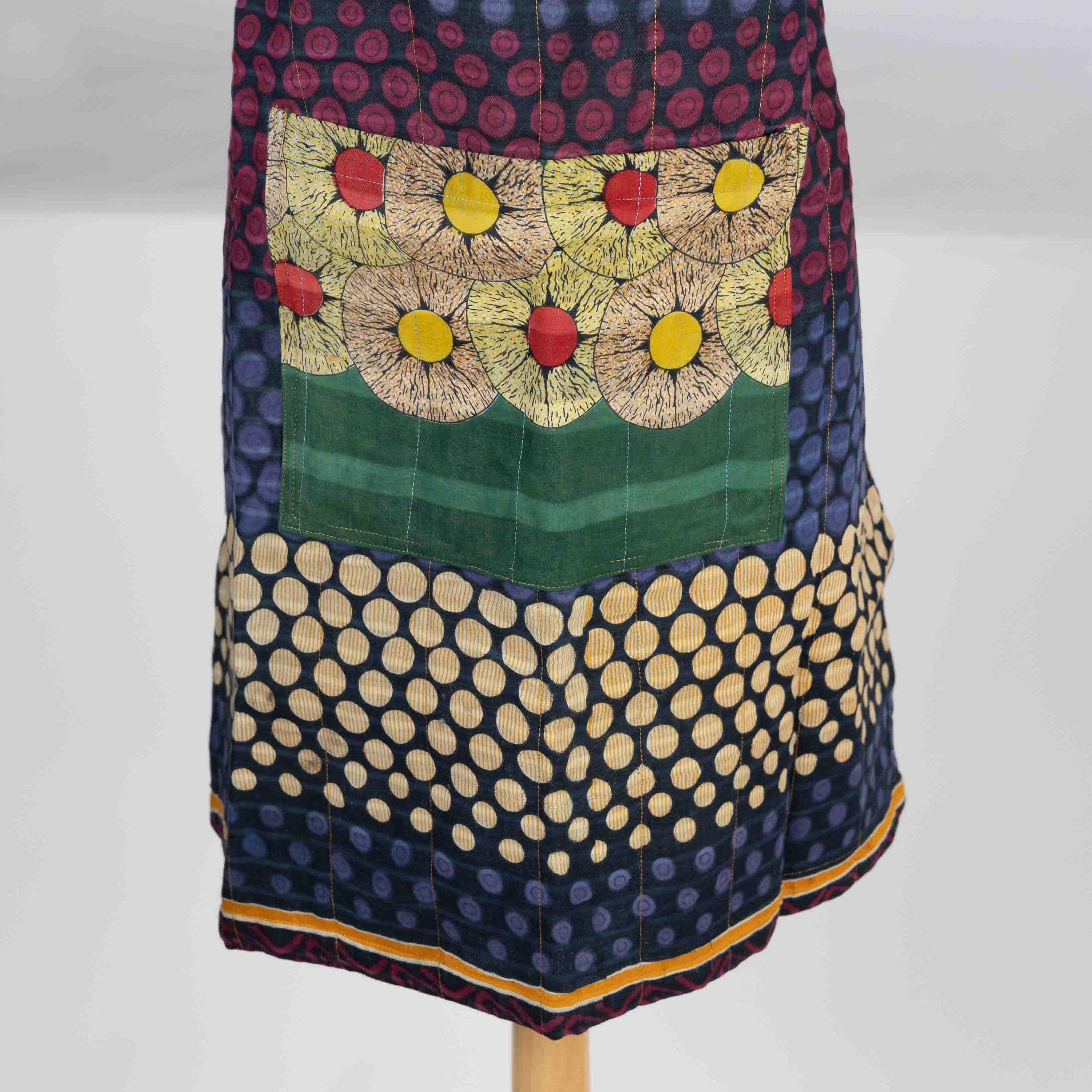 Reversible Sari Apron - Ten Thousand Villages