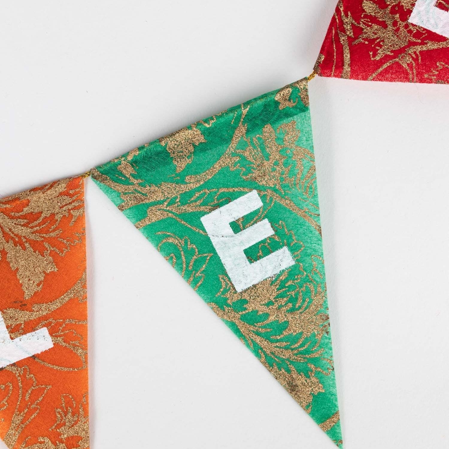 CELEBRATE Silk Paper Garland - Ten Thousand Villages