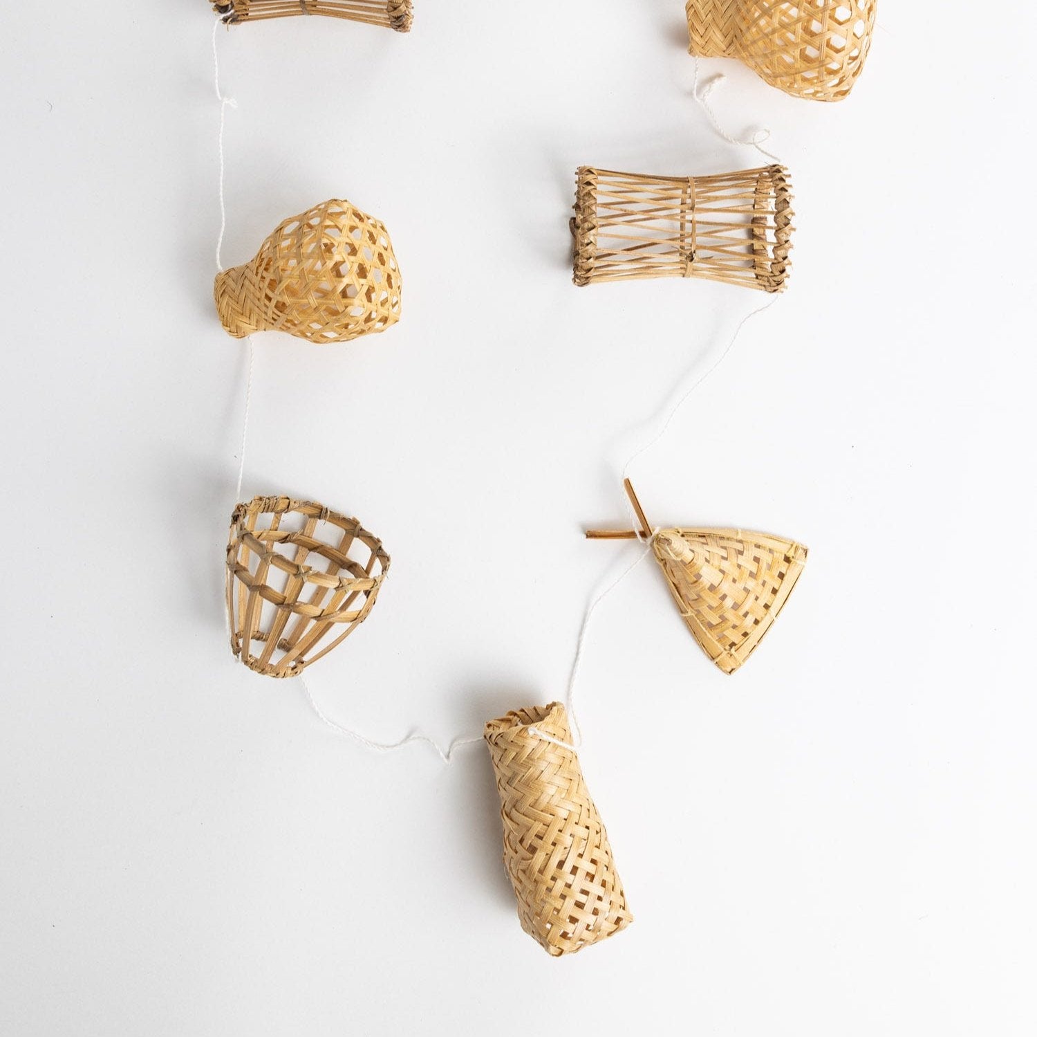 Bamboo Basket Garland - Ten Thousand Villages