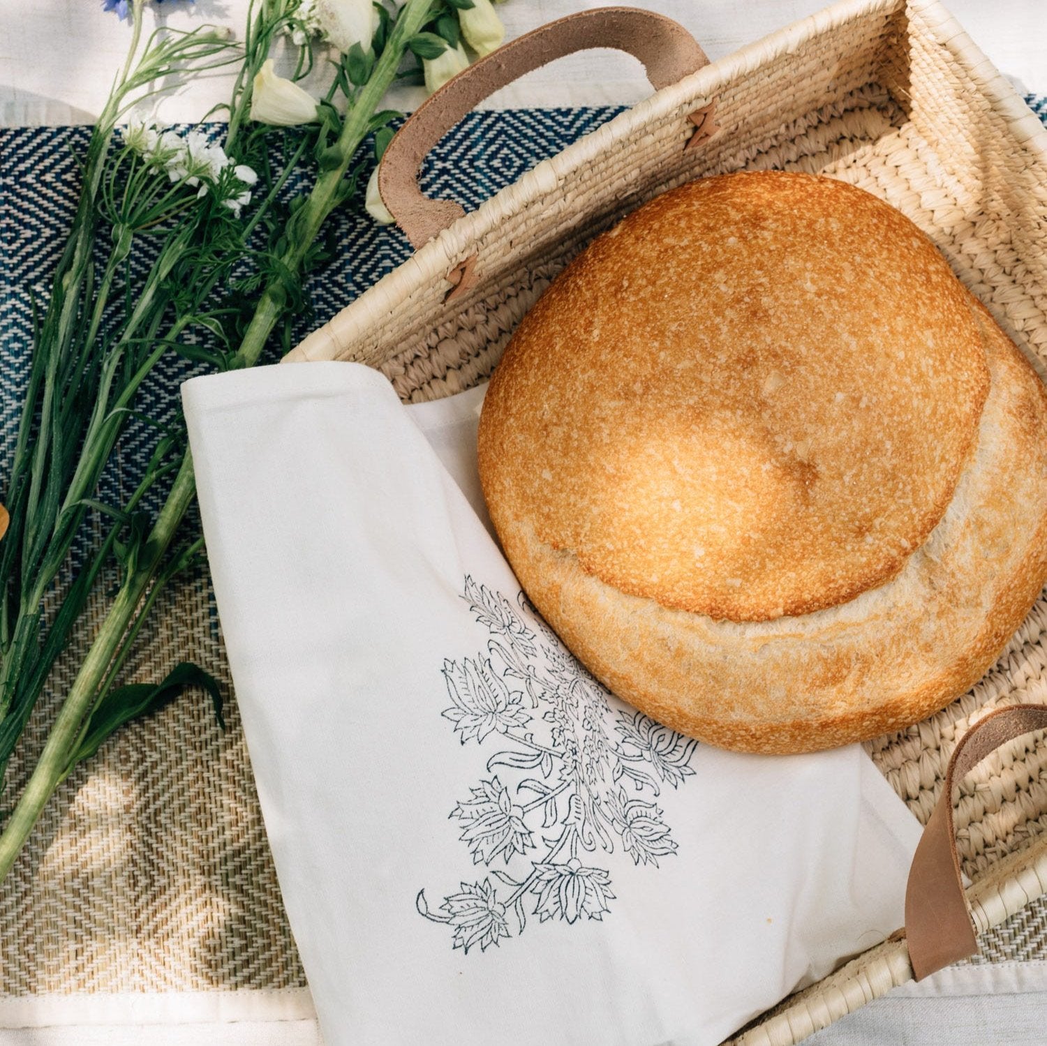 Square Handled Basket - Ten Thousand Villages