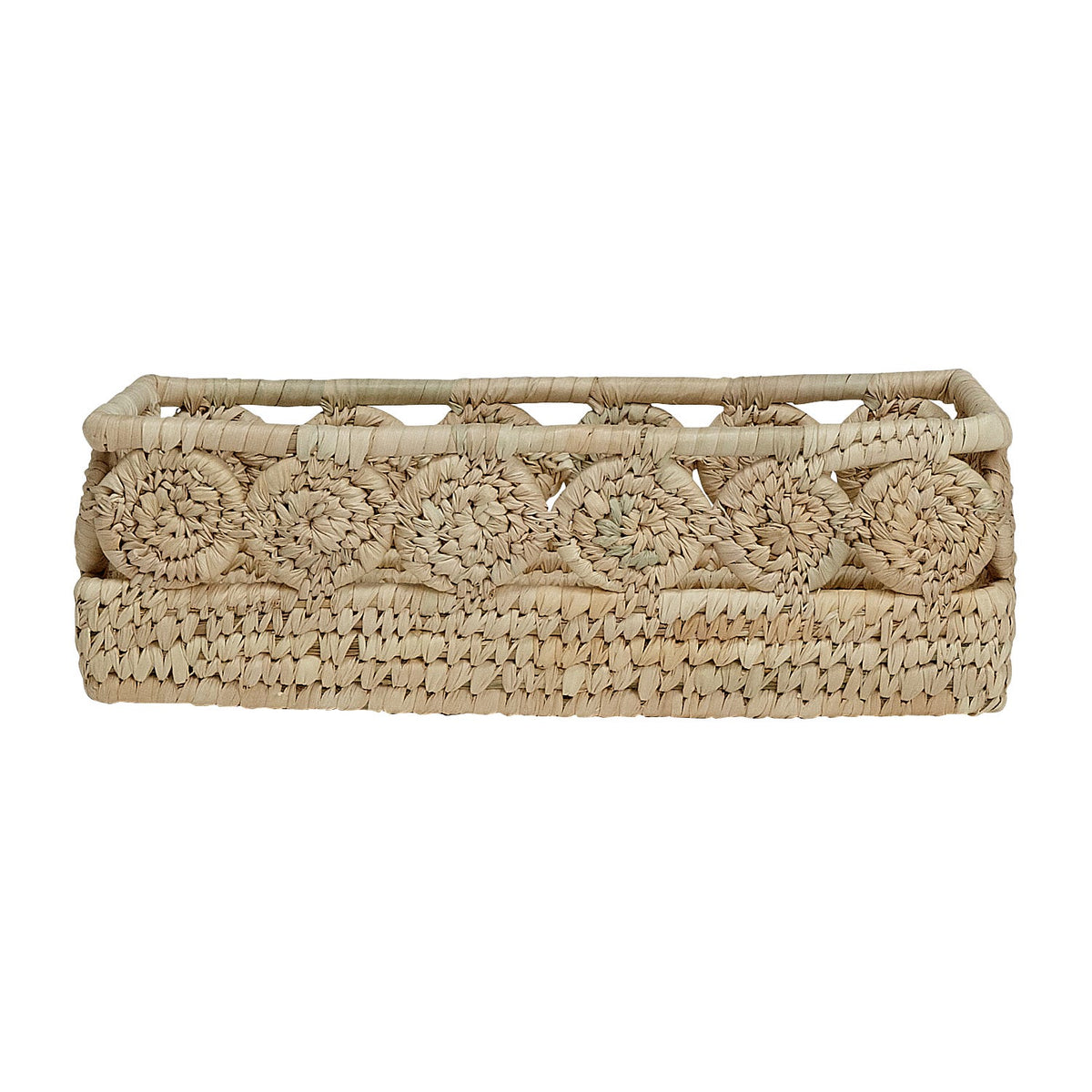 Palm Medallion Bread Basket - Ten Thousand Villages