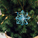 Touch of Gold Star Ornament Blue thumbnail 4