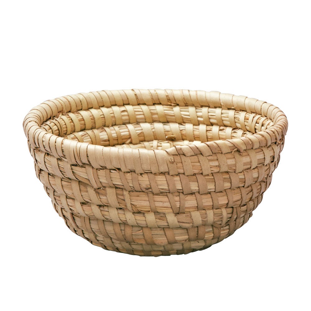 Kaisa Grass Basket Bowl - Sm -OLD SKU. DO NOT USE! - Ten Thousand Villages