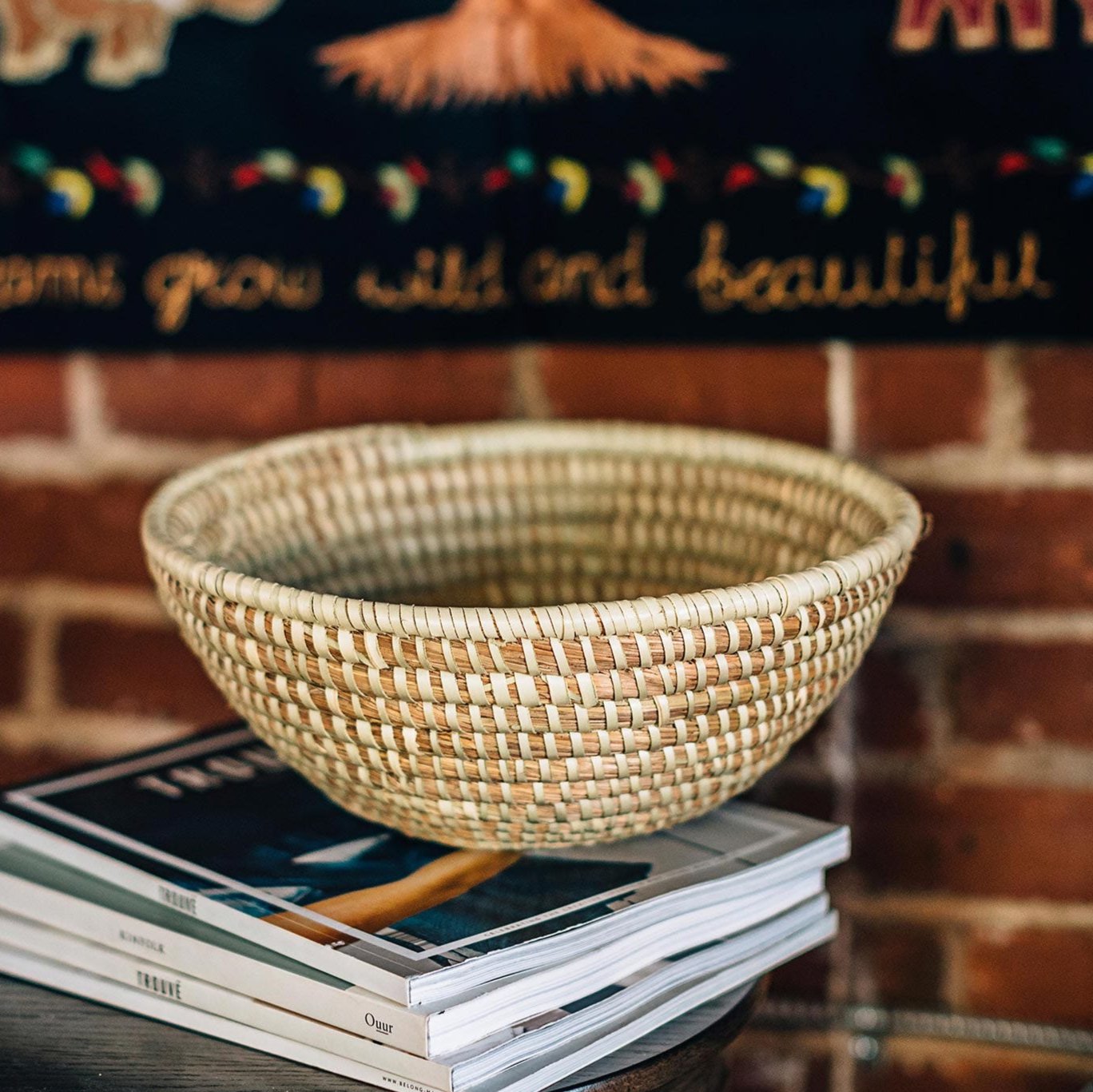 Kaisa Grass Basket Bowl - Ten Thousand Villages