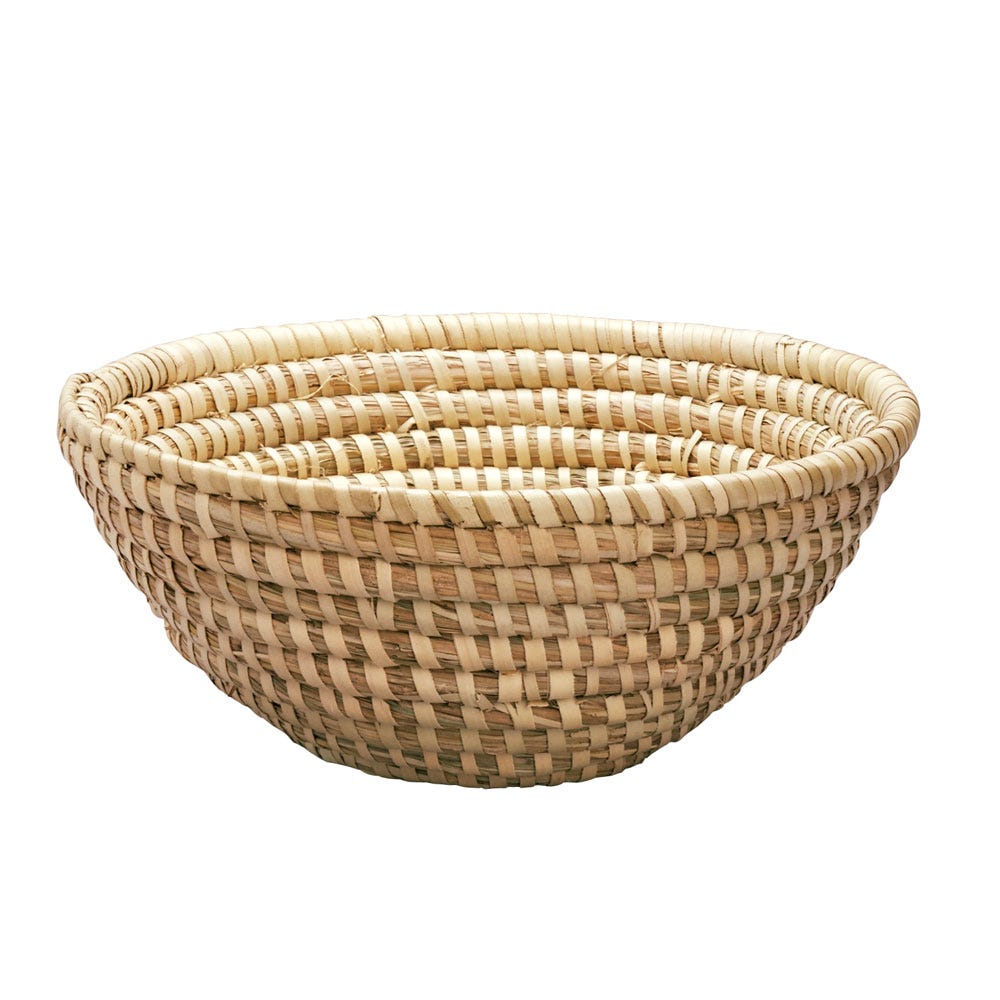 Kaisa Grass Basket Bowl - Ten Thousand Villages
