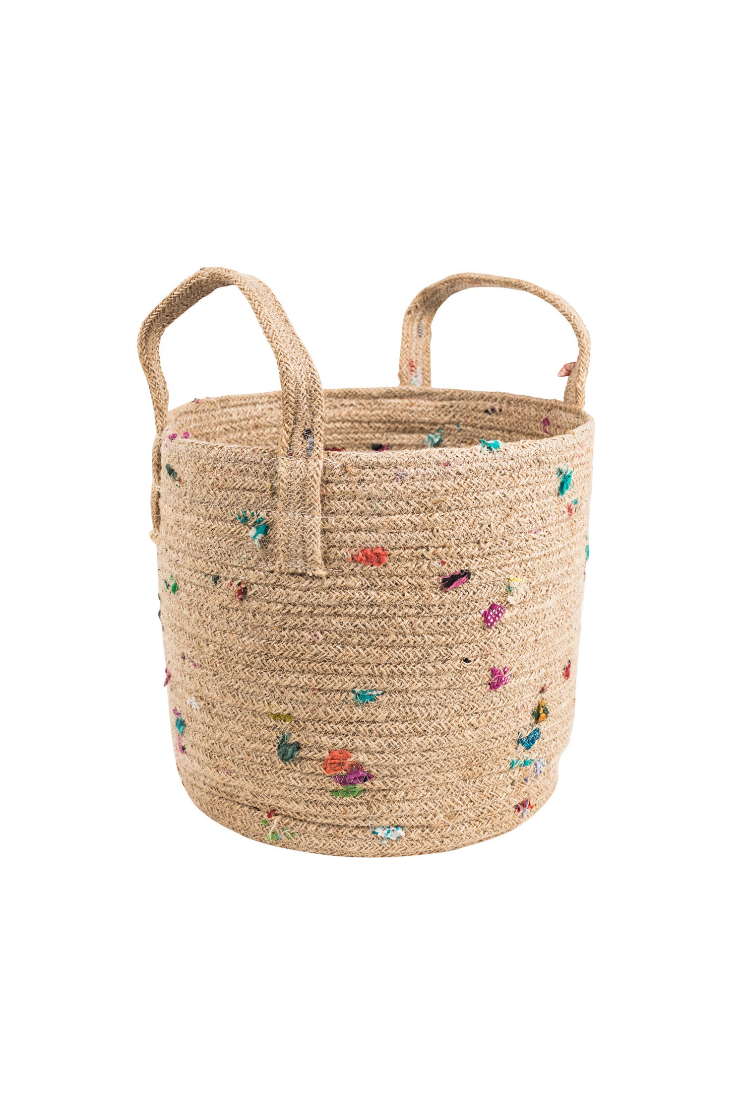 Bright Bits Jute Basket - Ten Thousand Villages