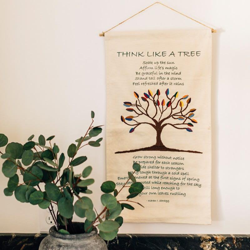 Tree Poem Wall Hanging - Ten Thousand Villages