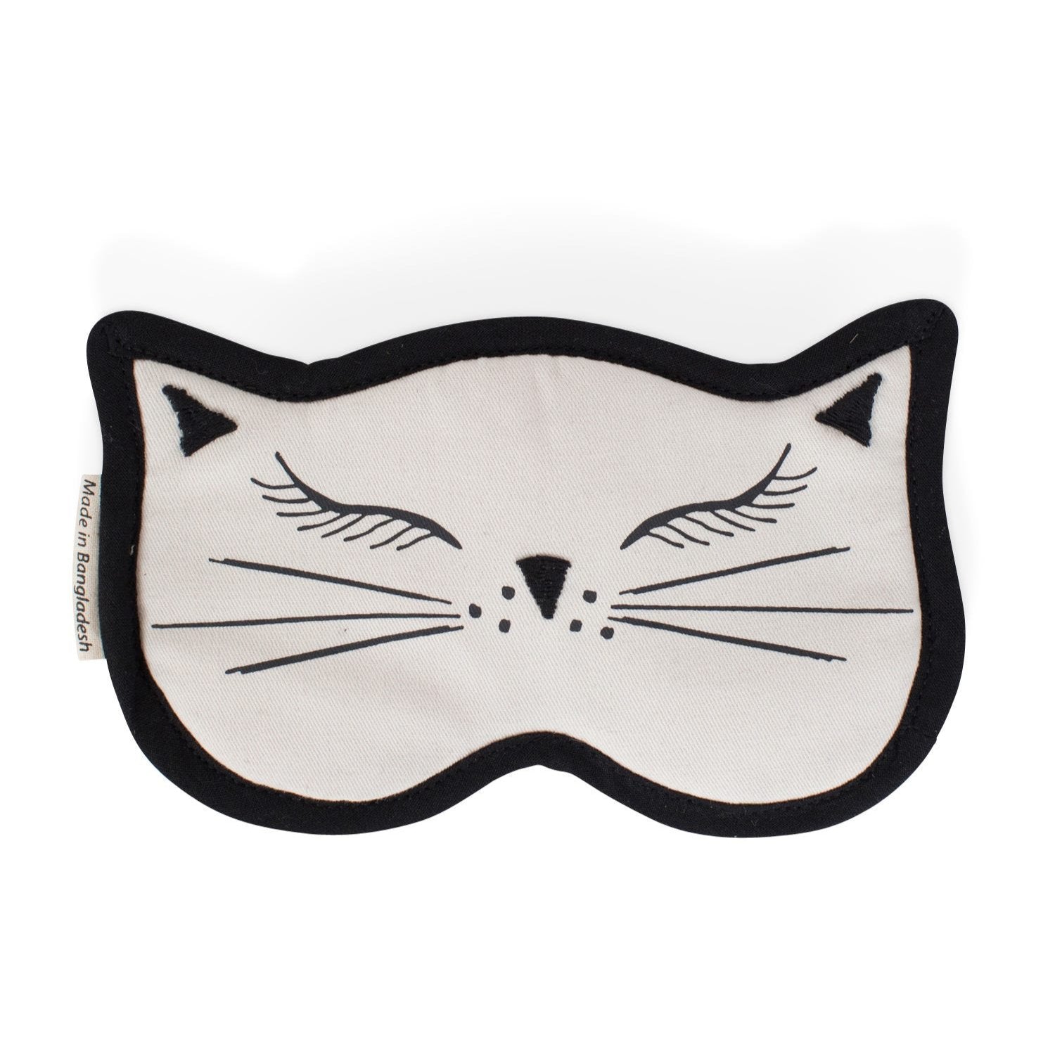 Cat Nap Velvet Sleep Mask - Ten Thousand Villages