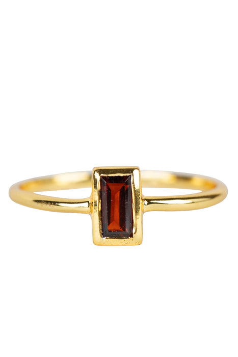 Garnet Gold Ring 1