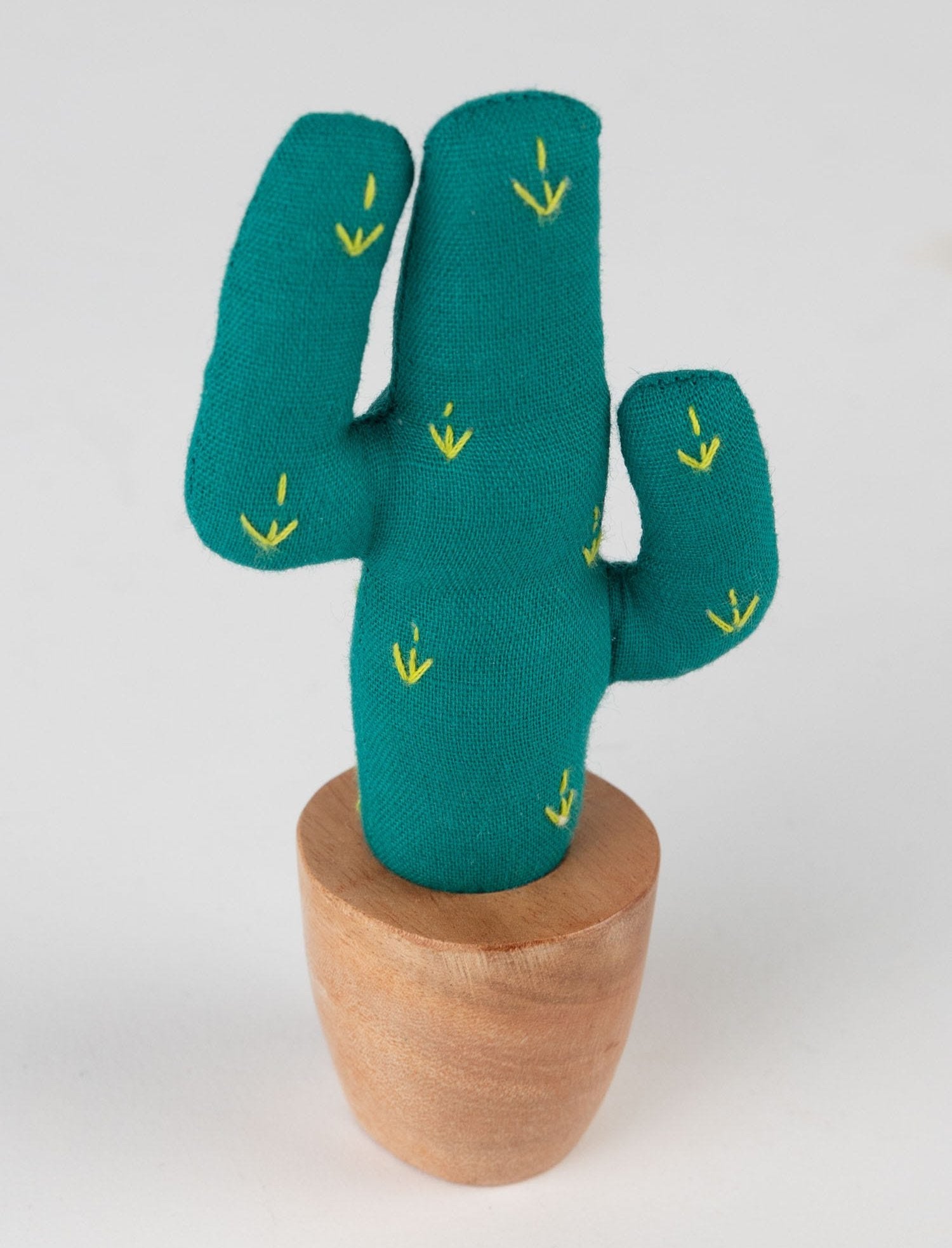 Handmade Mini Cotton Saguaro Cactus - Ten Thousand Villages