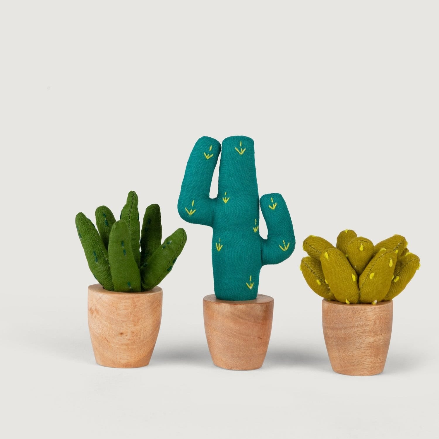 Handmade Mini Cotton Saguaro Cactus - Ten Thousand Villages